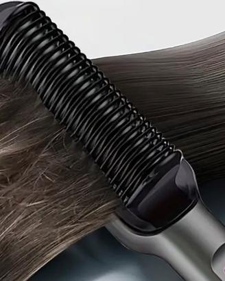 Piastra ceramica capelli spazzola pettine lisci