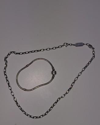 Collana e bracciale