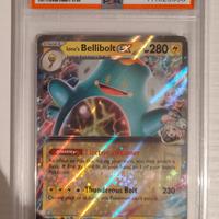 Pokemon PSA 9 Iono's Bellibolt ex 053/159 JTG eng