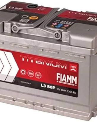 Batteria FIAMM 80AH 730 di spunto