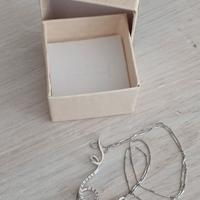 Collana oro e acciaio