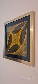 Anni '70 - Quadro String Art / Modernariato