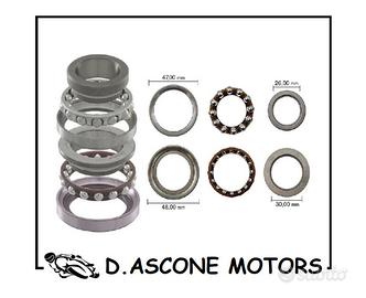 Serie Cuscinetti Sterzo YAMAHA XMAX 125 250cc 06-0