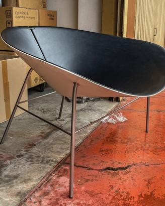 COPPIA Poltroncine Cuoio BLOOM LIVING DIVANI