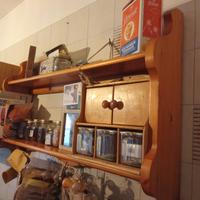 Mensola doppia in pino massello