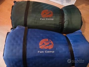  2 MATERASSI GONFIABILI ARROTOLABILI