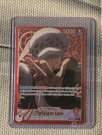 Trafalgar Law Alt Art Leader OP14-001 ENG