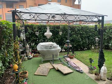Gazebo 3x3 in ferro
