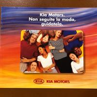 Depliant brochure kia motors italia