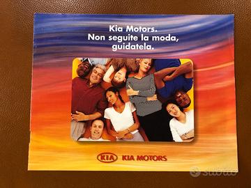 Depliant brochure kia motors italia