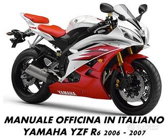 Manuale Officina Yamaha YZR-R6 e V dal 2006 al 07