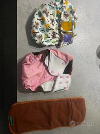 Pannolini in tessuto lavabili