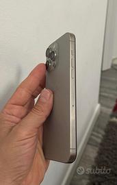 iPhone 15 pro Max 256 gb , titanio naturale