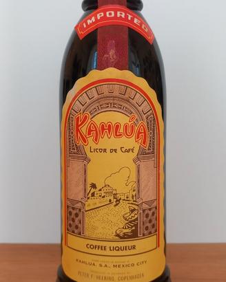 Bottiglia Kahlúa Vintage - Liquore Caffè Anni '60
