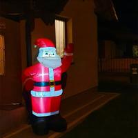 Babbo Natale gonfiabile gigante luminoso esterno