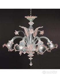 lampadario vetro di Murano