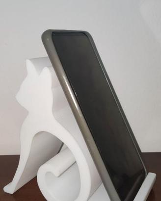 Porta telefono a gatto