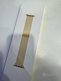 Apple Watch 7/8/9/10 maglia  milanese gold