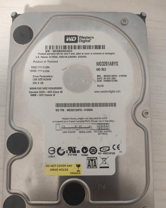 hard disk western Digital 320GB RE2