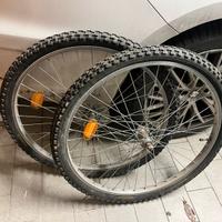 Ruota bici diam 26