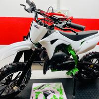 MINIMOTO MINICROSS GREEN ROCKET 50CC CON AVVIAMENT