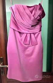 Vestito sartoriale per cerimonia con stola