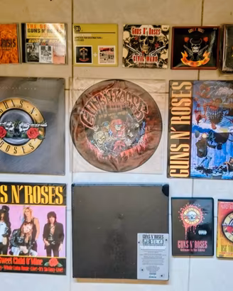 GUNS ROSES COLLEZIONE DISCHI