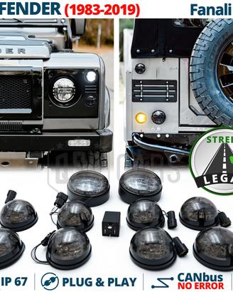 Kit Fanaleria LED Per Land Rover Defender OMOLOGAT