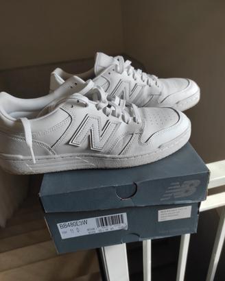 Sneakers New Balance 480 uomo colore bianco