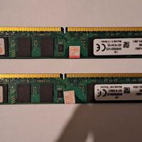 Kingston Memoria RAM 4gb 2x2 DDR2 800Mhz