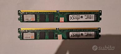 Kingston Memoria RAM 4gb 2x2 DDR2 800Mhz