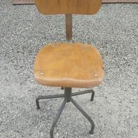 sedia vintage da ufficio 