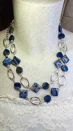 collana lapislazzuli/sodalite