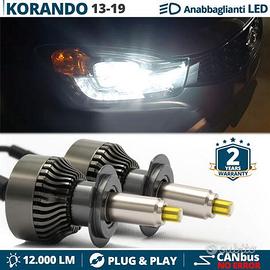 Kit LED H7 per Ssangyong KORANDO 3 Restyling 6500K