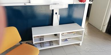 Mobiletti porta TV Bianco e Pino