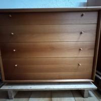 Cassettiera e settimanale colore noce nazionale