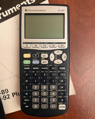 Calcolatrice grafica Texas Instruments TI-89