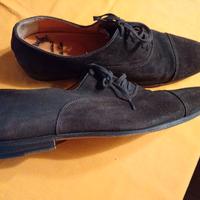 Santoni scarpe Inglesina in camoscio 