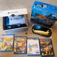 PS VITA + 8gb Memory card + 8 giochi 