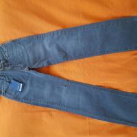 Pantaloni tipo jeans 5 tasche, bambino 10 anni