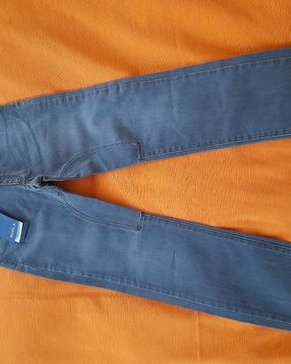Pantaloni tipo jeans 5 tasche, bambino 10 anni