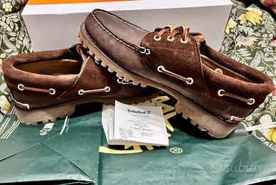 Timberland Authentic Boat Shoes Dark Brown