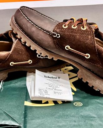 Timberland Authentic Boat Shoes Dark Brown