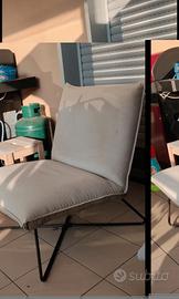 Poltrona grigia Maison du Monde