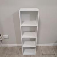 Libreria a cubi a 4 Ripiani in Legno