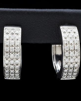 ORECCHINI ALFIERI &S.JOHN IN ORO 18KT E BRILLANTI