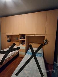 armadio a ponte   L 345  ,H 260  P 60