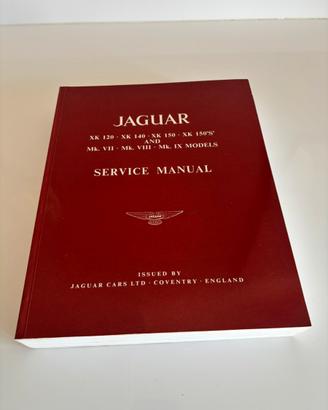 Jaguar service manual XK 120