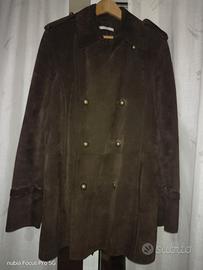 Giaccone Yves Saint Laurent scamosciato