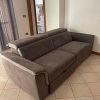 Divano antimacchia e antigraffio 225 cm